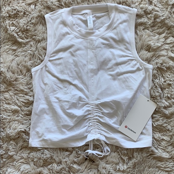 lululemon athletica Tops - Brand new lululemon cinch me up front tank